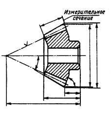 Обозначение чертежа сопряженного колеса
